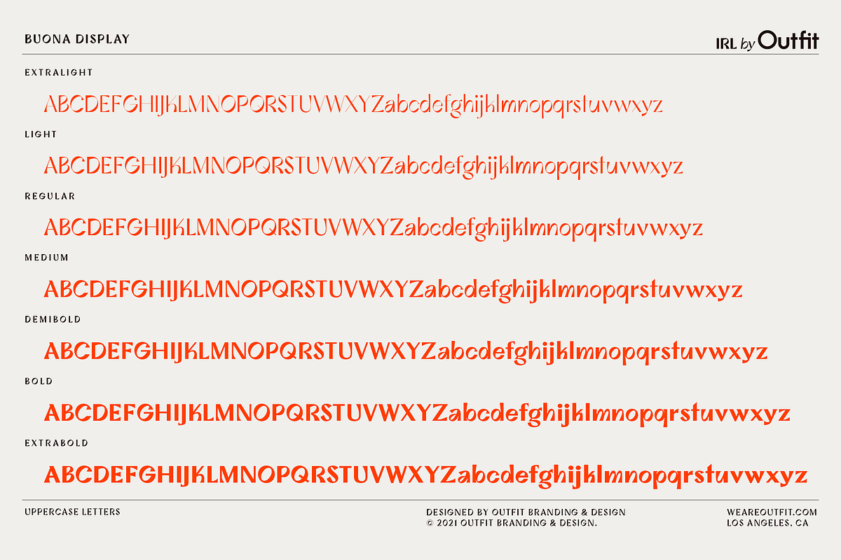 Buona Font Free Download - Display Fonts Preview 2026