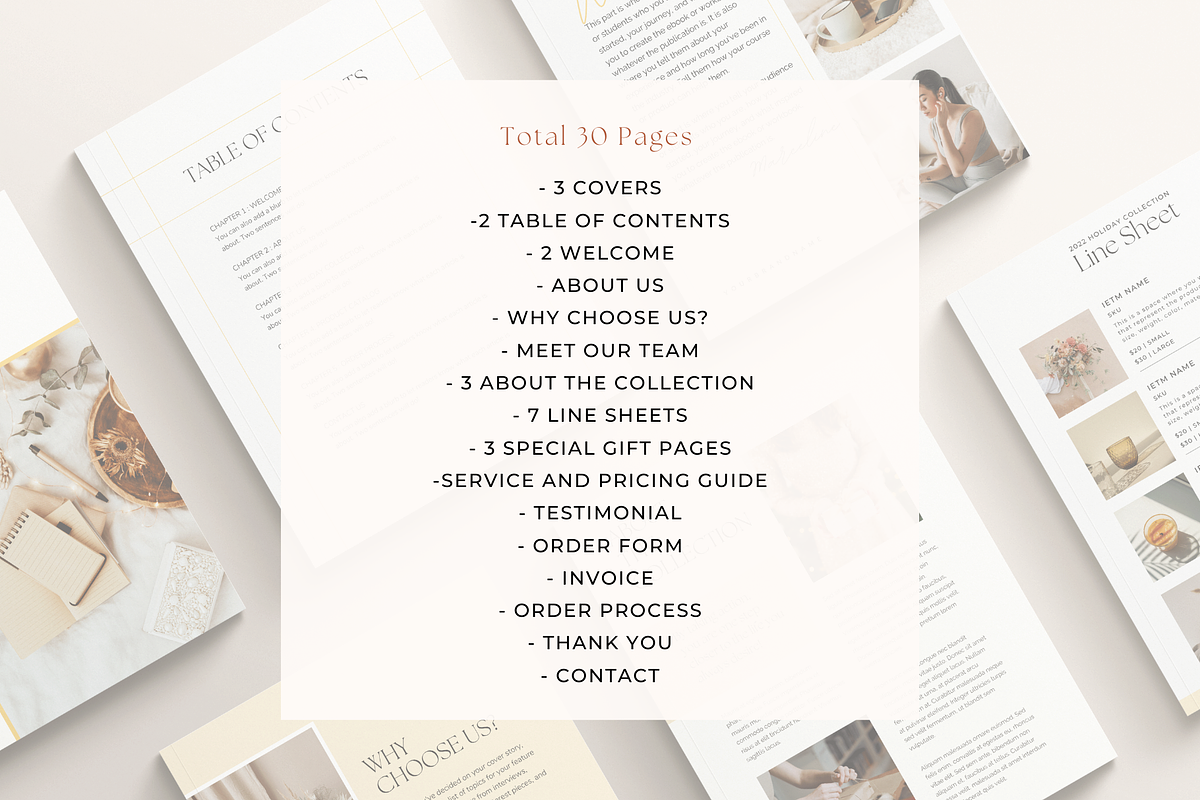 Holiday Gift Guide Canva Template, a Magazine Template by Hellohastore (Photo 10 of 10)