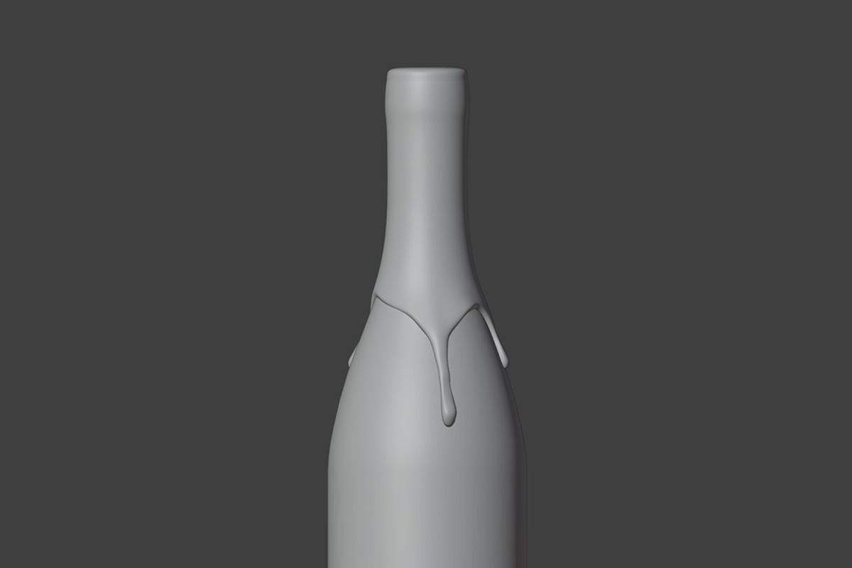 2 Wax-Dipped & Foil Top Wine Bottles, a Food & Drink 3D Model by ashleycam3ron (Photo 4 of 8)