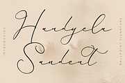 Hardyela Sandert Ballpoint Signature, a Script Font by Storytype Studio (Thumbnail 1 of 15)
