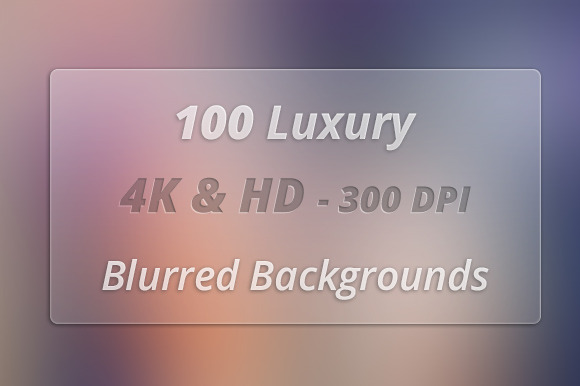 100 pcs 4K & HD Blurred Background preview 5
