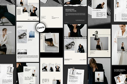 CANVA Milan Instagram Templates, a Social Media Template by thebusinessoutfit