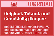 Optimized Thought font, a Font by weknow (Thumbnail 4 of 8)