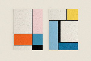 MONDRIAN Abstract Posters