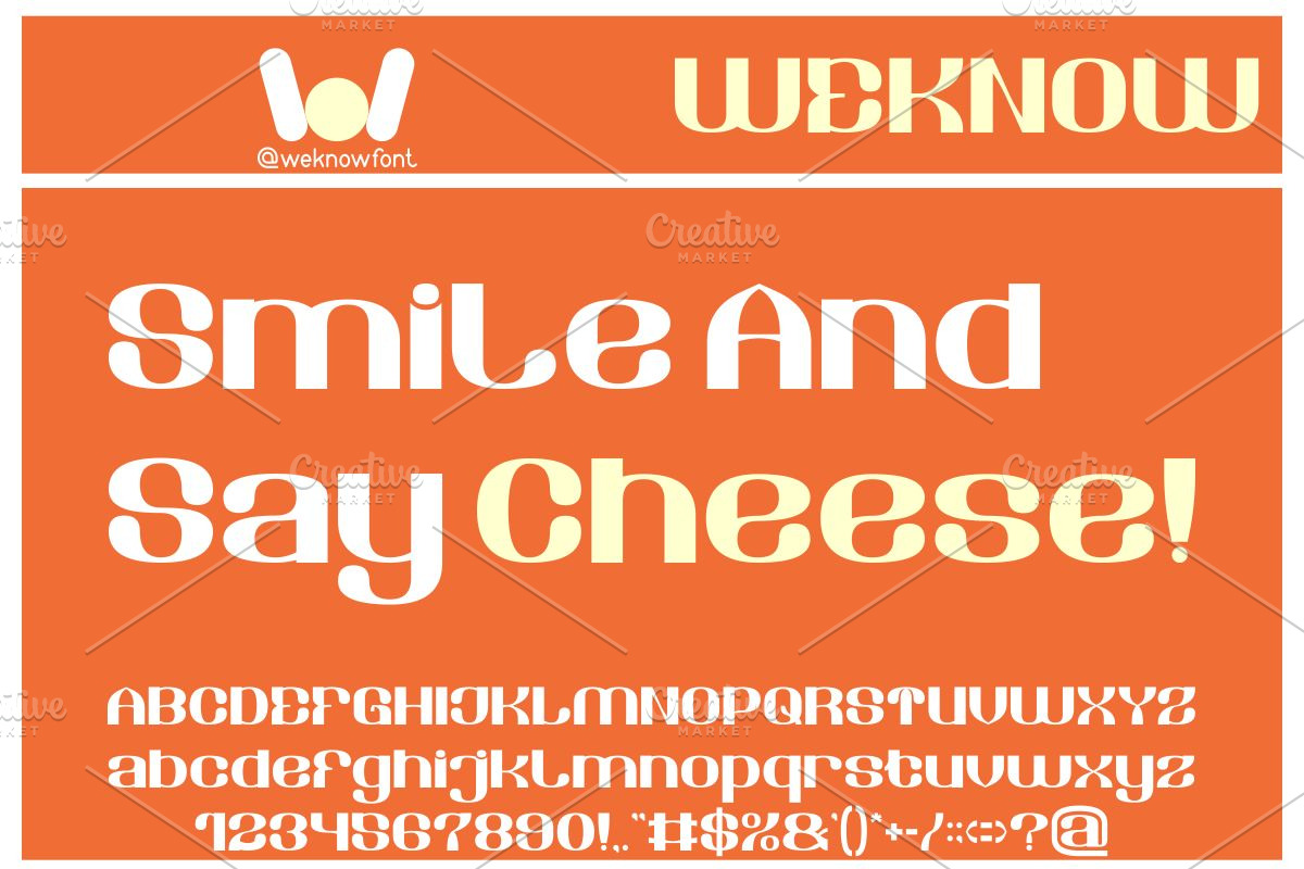 Retrospective font, a Font by weknow (Photo 4 of 8)