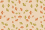 Autumn Berry Branch Seamless Pattern, a Pattern Graphic by Gfx Expert Team (Thumbnail 2 of 3)