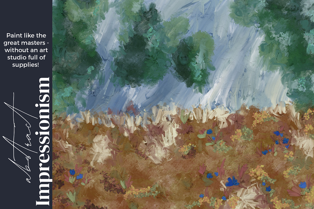 Painterly Brushes for Procreate, a Brush Add-On by AJ Brushes (Photo 3 of 11)
