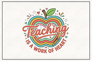 Teacher Teaching is a Work of Heart, a Work Illustration by CraftArtStudio (Thumbnail 1 of 4)