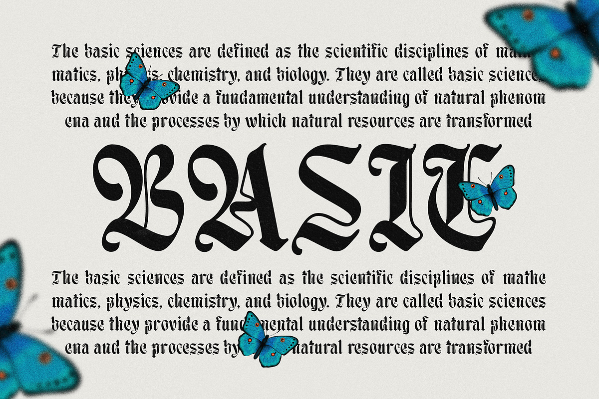 Moxy Rush Blackletter Typeface, a Blackletter Font by alit design (Photo 8 of 20)