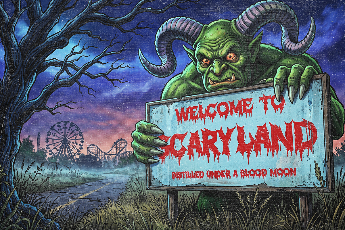 Misery Haunted Dramatic Horror, a Blackletter Font by Haps Space (Photo 2 of 12)