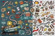 Cinema Objects & Elements Set, an Object Graphic by BALABOLKA (Thumbnail 2 of 4)
