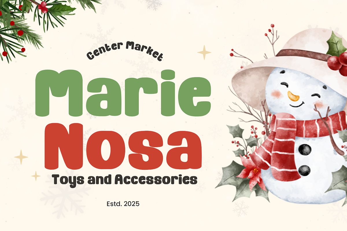 Golden Sleigh - Christmas Font, a Handwritten Font by Mozatype (Photo 2 of 8)