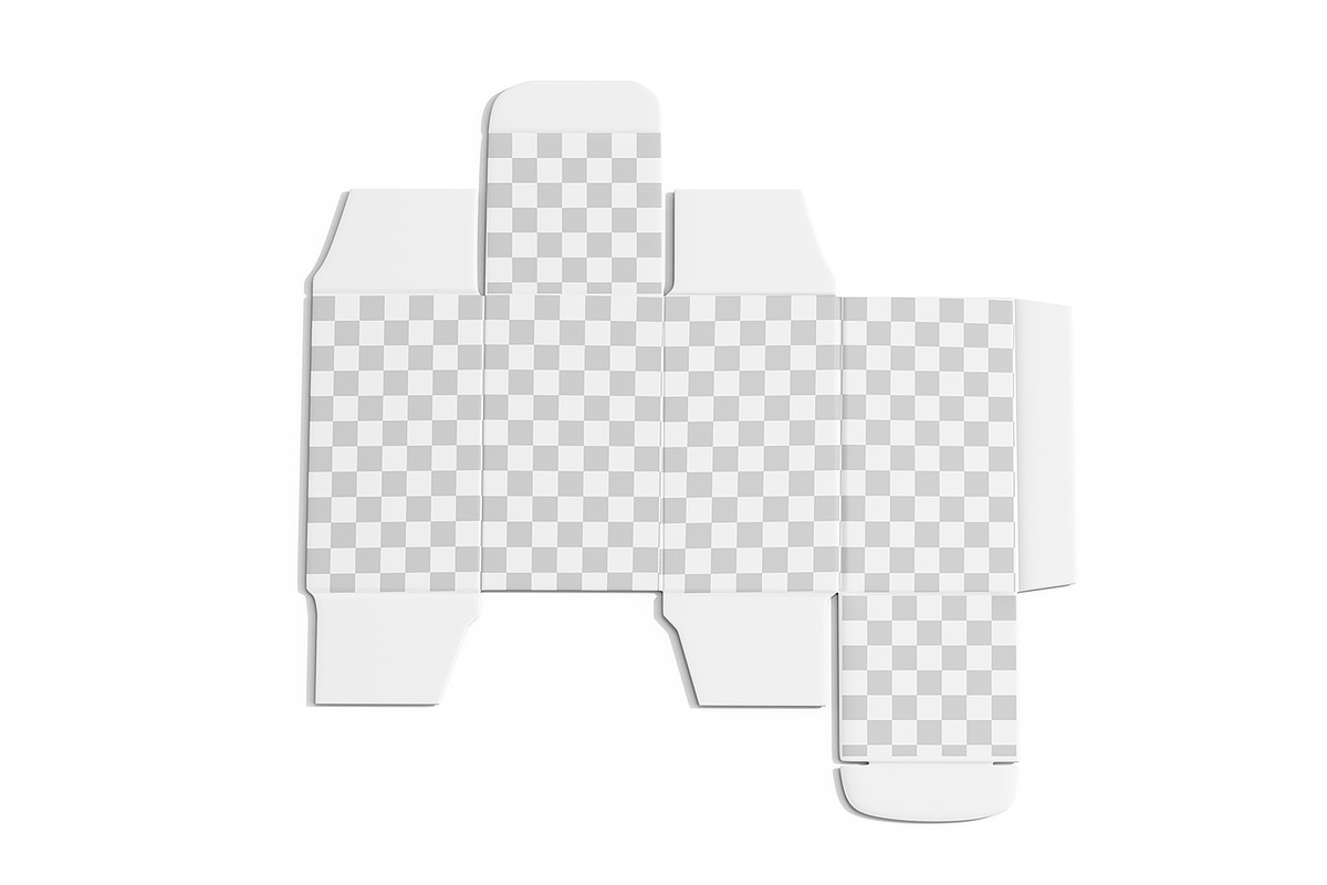 Unfolded Box Packaging Mockup, a Packaging Mockup by Ram Studio LLC (Photo 5 of 16)