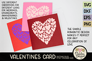 Heart SVG Card Cut File, an Invitation Template by Clikchic Designs (Thumbnail 4 of 6)