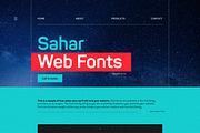 Sahar - 18 Fonts Typeface, a Sans Serif Font by Lella7 (Thumbnail 3 of 29)