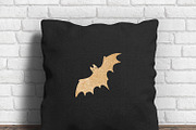 Gold Halloween Silhouette Clipart, a Graphic by ConfettiBears (Thumbnail 5 of 5)