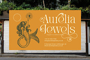 Chanel Gleminore Decorative Swash, a Serif Font by timelesstype.co (Thumbnail 14 of 15)