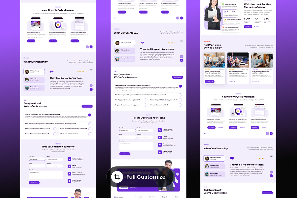 Markethink - Digital Marketing preview 3