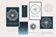 Zodiac Wheel & Wheel of the Year, a Decorative Illustration by KirillsWorkshop (Thumbnail 5 of 9)