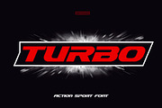 Turbo Headline Font, a Sans Serif Font by artyway (Thumbnail 1 of 6)