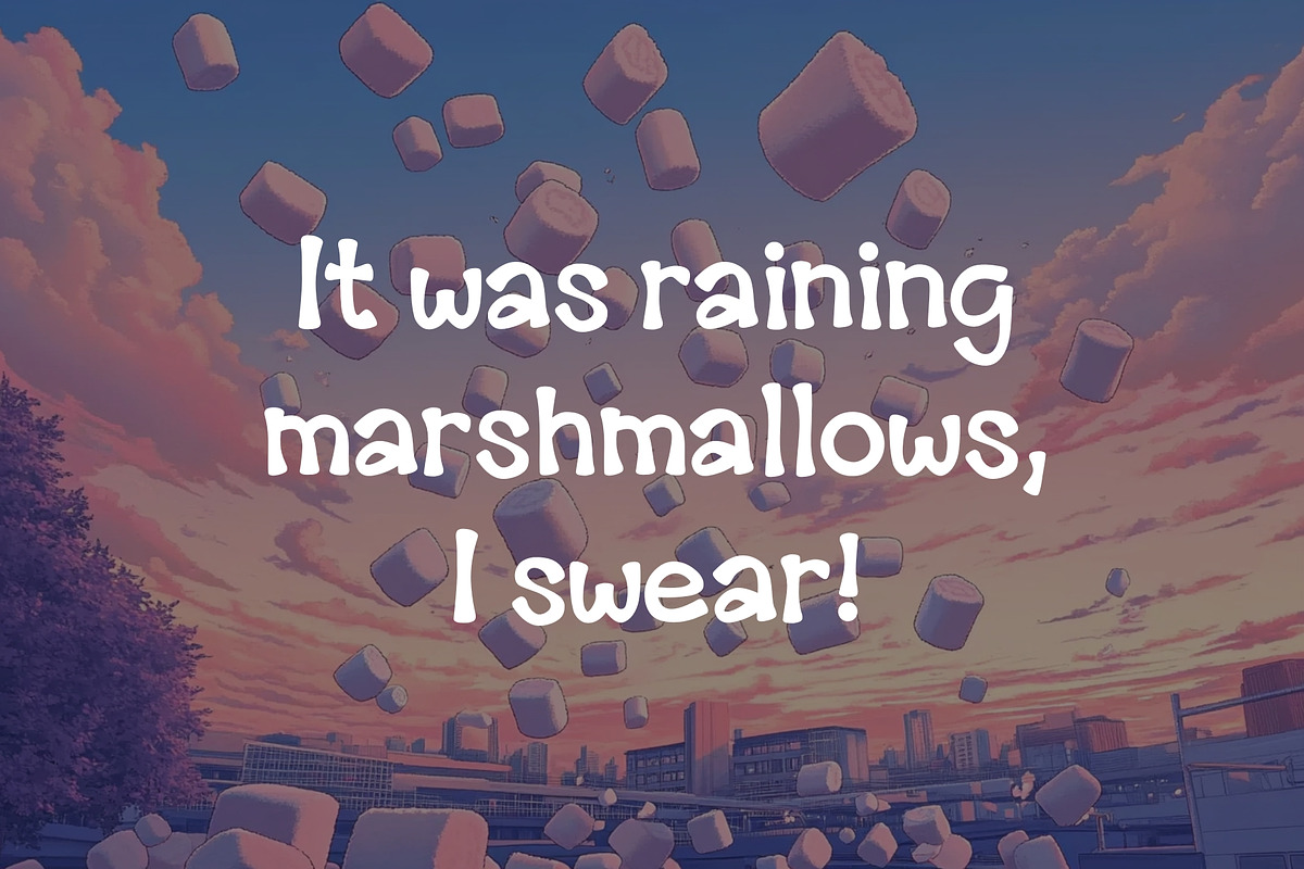 Marshmallow Dreams - Lofi Typeface, a Handwritten Font by HipFonts (Photo 6 of 7)