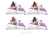 Good Night clipart, fashion, an Illustration by Collart Studio (Thumbnail 4 of 9)