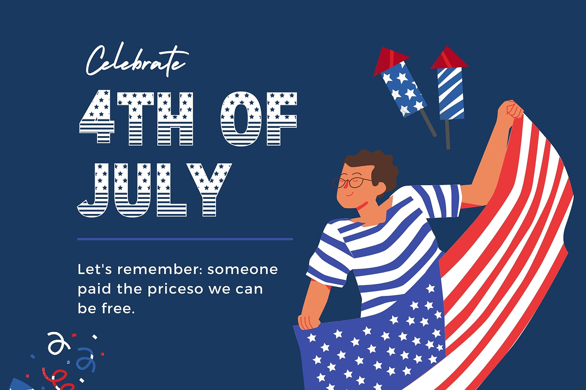 Fox Patriotic font, a Handwritten Font by Fox7 By Rattana (Photo 2 of 6)