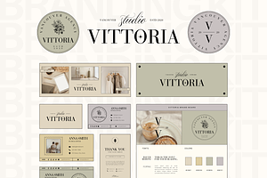 Canva Modern Colorful Branding Kit, a Branding & Logo Template by Branding Babe Co.