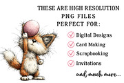 Whimsical Easter Fox Clipart, an Illustration by OK Design (Thumbnail 5 of 6)