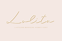 Lolita Script Font
