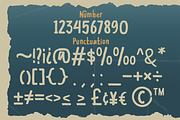 Hagiland - Rugged Retro Font, a Handwritten Font by Attype (Thumbnail 7 of 10)
