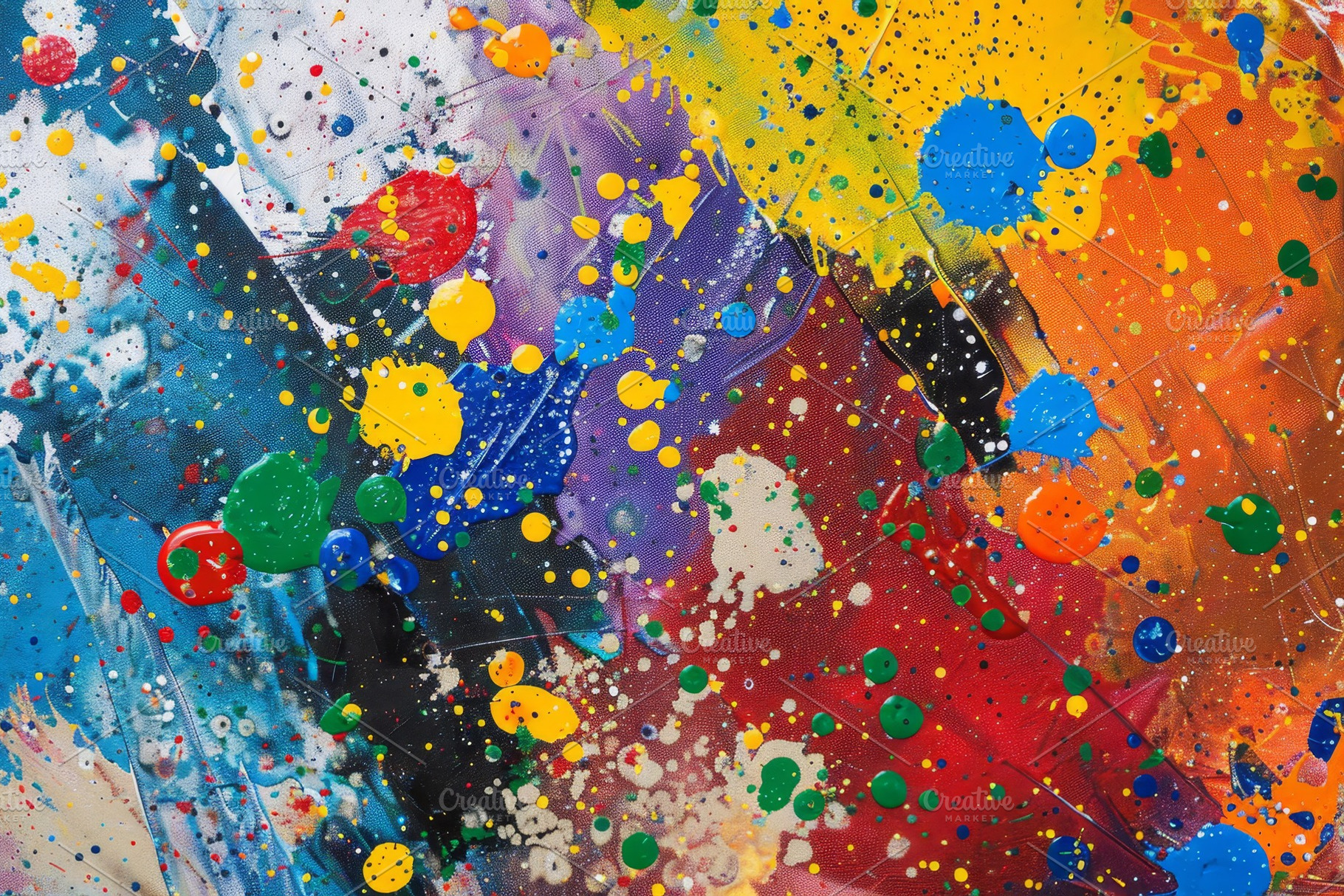 An abstract artwork showcases a burs, a Photo by Tanuart