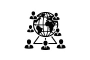 Global Network Silhouettes, a Graphic by hafijul (Thumbnail 2 of 14)