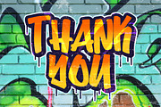 Bombsky Graffity Font, a Blackletter Font by Blankids Studio (Thumbnail 7 of 7)