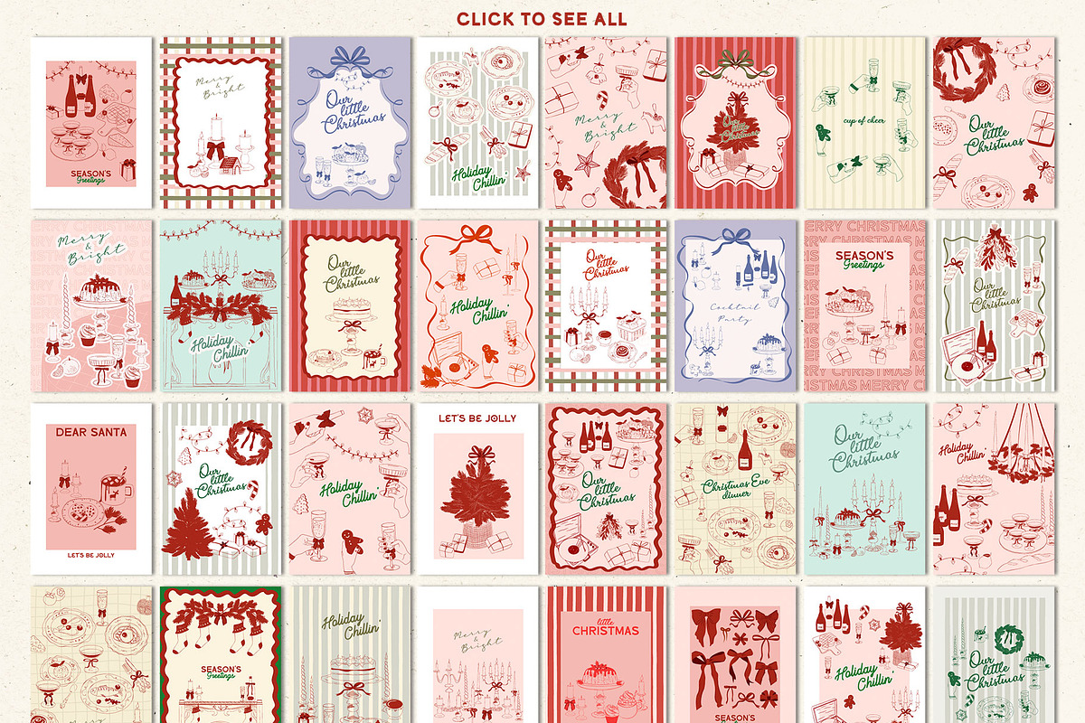 Cozy Holiday BUNDLE: 7 Best Packs, an Object Graphic by Mio Buono (Photo 28 of 52)