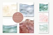 Watercolor - Stains & Brushstrokes, a Texture Graphic by MariePierLaf (Thumbnail 5 of 8)