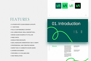 ORGANIC Brand Guidelines Template