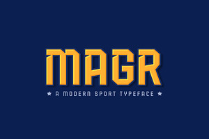 Magr Sport Font