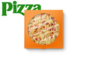 Pizza delivery by courier MockUp, a Merchandise Mockup by PSD Market (Thumbnail 6 of 16)