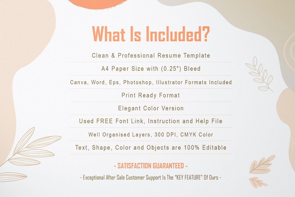 Resume Template, a Brochure Template by DesignDevisers (Photo 10 of 10)