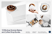 Bakery & Coffee Shop Mockup Bundle, a Packaging Mockup by Creo.pt (Thumbnail 1 of 14)
