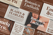 GC Neue Benfica – Classic Serif, a Sans Serif Font by Glyphonic (Thumbnail 12 of 15)