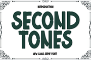 Second Tones, a Script Font by FreshTypeINK (Thumbnail 1 of 8)