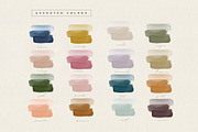 Brush Strokes in 17 Modern Colors, a Texture Graphic by Basia Stryjecka (Thumbnail 17 of 21)
