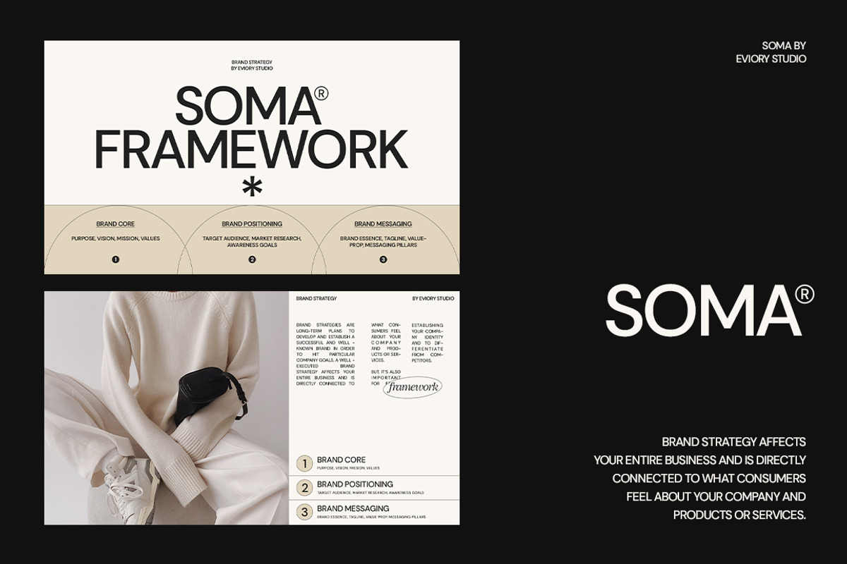 SOMA / Brand Strategy, a Presentation Template by Eviory (Photo 2 of 11)