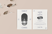 Elegant & Clean Wedding Invitation, a Templates & Theme by HeelsMakeDeals (Thumbnail 2 of 4)