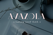 Avazola - Luxury Serif Font, a Serif Font by ivan_artnivora (Thumbnail 2 of 6)