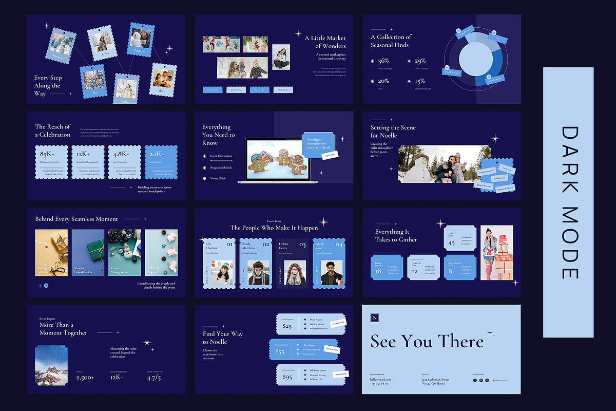 Noelle - Holiday Event Google Slides, a Presentation Template by New Coral Design (Photo 6 of 10)