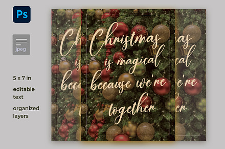 Lovely Christmas card/message