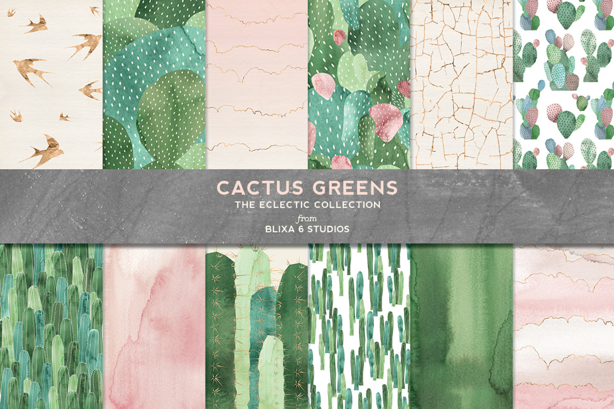 Natural Treasure Organic Backgrounds, a Pattern Graphic by Blixa 6 Studios (Photo 14 of 35)